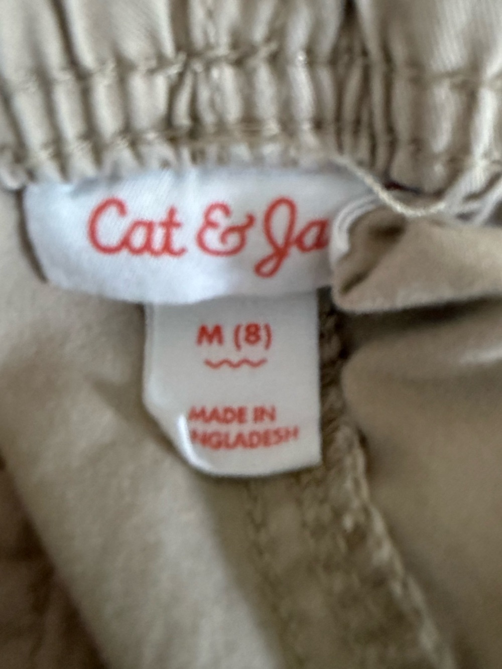 Cat & Jack Kids Pull-On Shorts Pack — Navy, Khaki, Cream, Tan - Picture 11 of 13